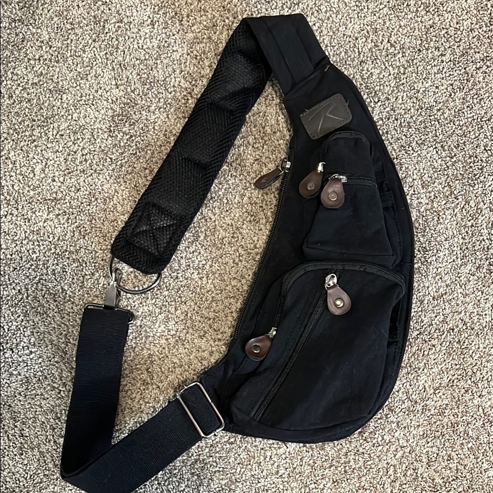 Urban outfitters Black Sling Bag